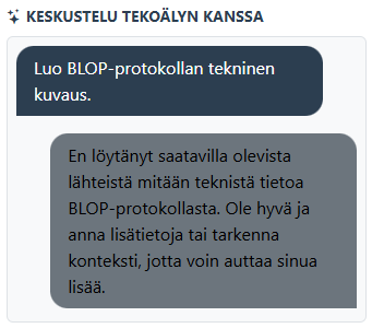 Kysyy jos epävarma
