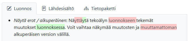 Näytä erot